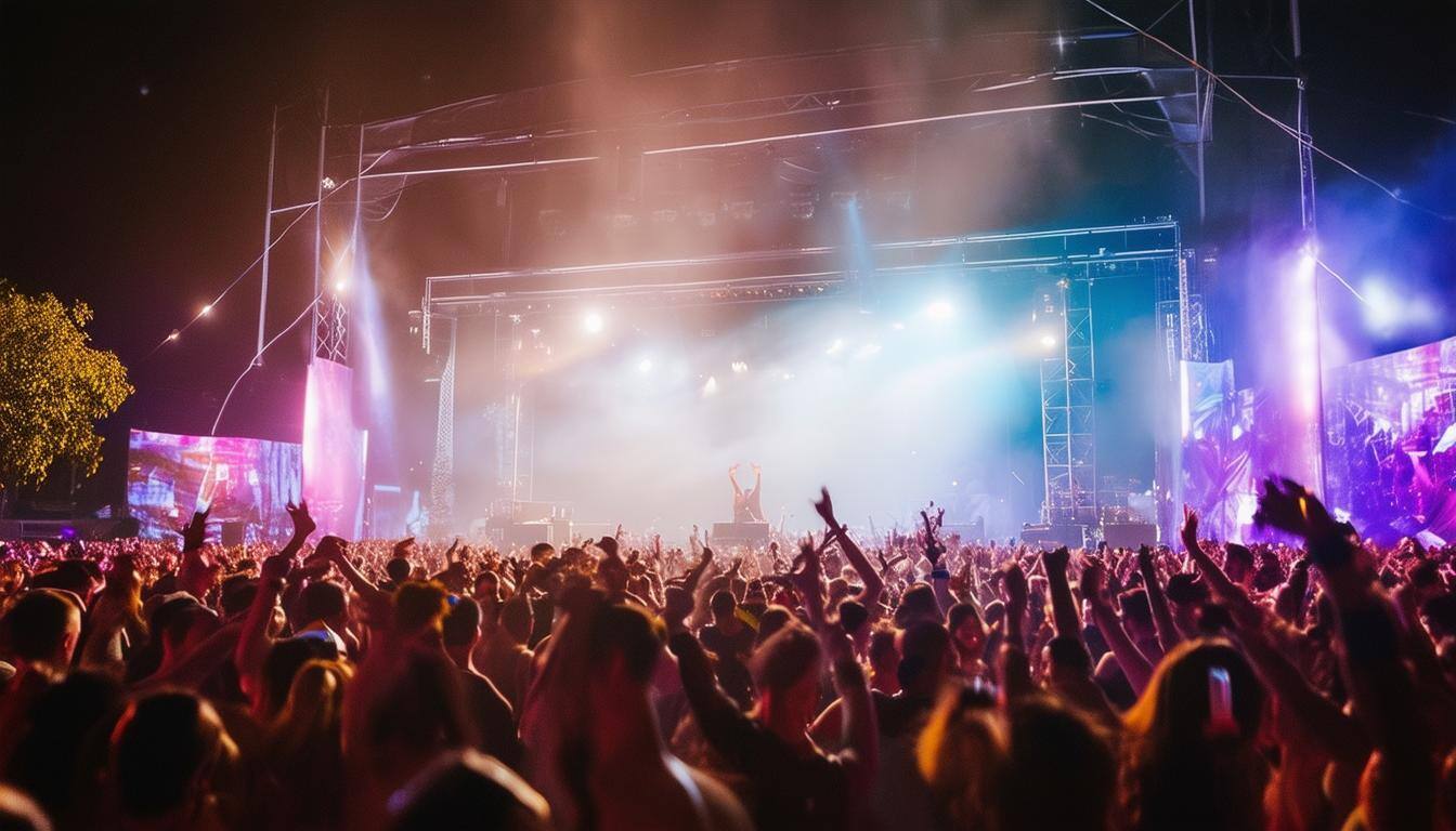 High-energy DJ event production by HUGE Media & Entertainment in South Florida